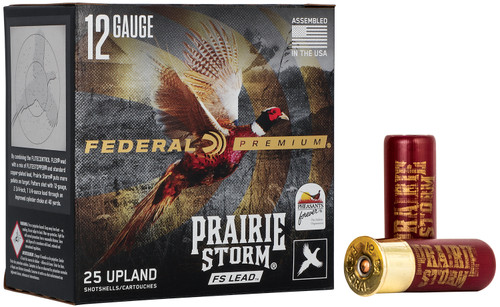 Federal Prairie Storm 12 Ga, 2.75", 1 1/4 oz, 4 Shot, 25rd Box