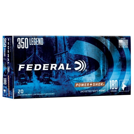Federal FEDERAL POWER SHOK 350 LEGEND 180GR SP 20BX 350LA