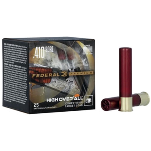 FEDERAL PREMIUM HOA 410 2 1/2 IN 1/2OZ 1200 FPS MAX 8.5 AMMO 25RD HOA410 8.5