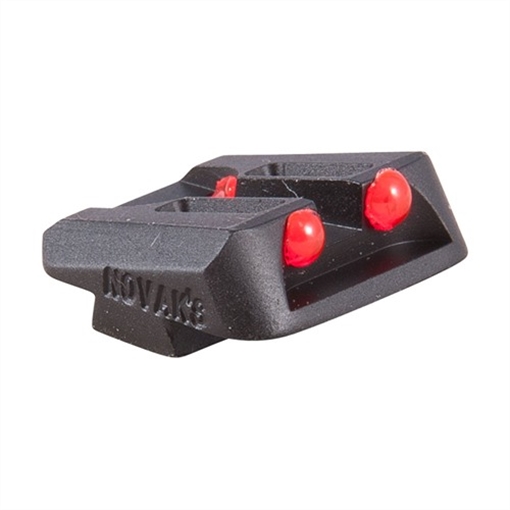 FIBER OPTIC REAR SIGHTS for GLOCK DCRGFO RED