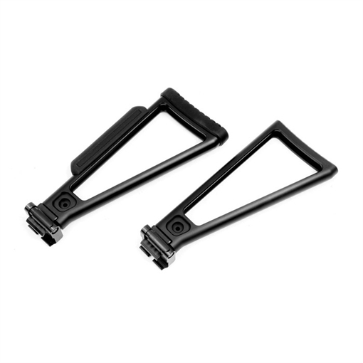 A3 Industries TRIANGLE FOLDING STOCK 9'' W/CHEEK REST & BUTTPD ALUMINUM BLK TS-PIC-A-E
