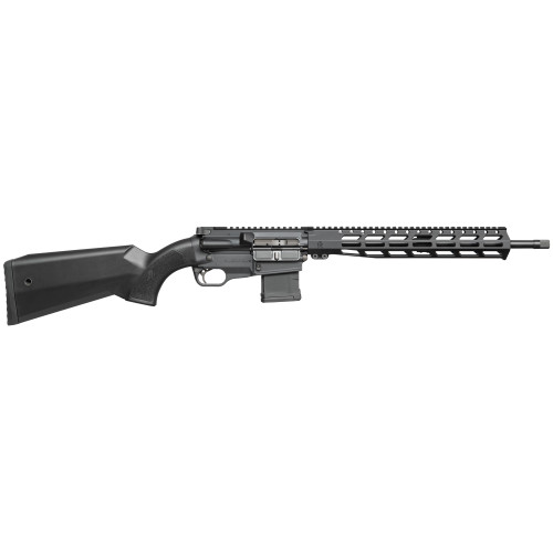FightLite SCR 5.56x45mm, 16.25" Threaded Barrel, Black, Polymer Stock, 5rd