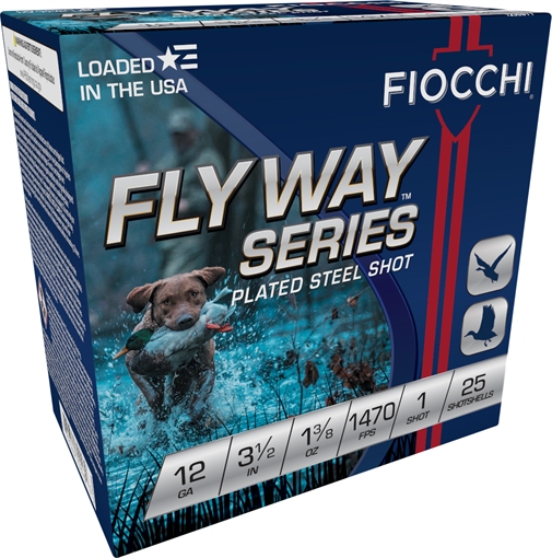 Fiocchi Fiocchi Speed Steel Shotgun Loads 12 ga. 3.5 in. 1 3/8 oz. 1 Shot 25 rd. 1235ST1