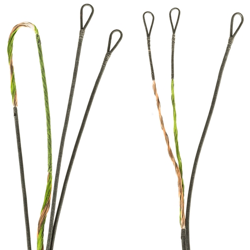 FirstString Premium String Kit Green/ Brown Hoyt PowerMax #3 Cam 5228-02-0300184