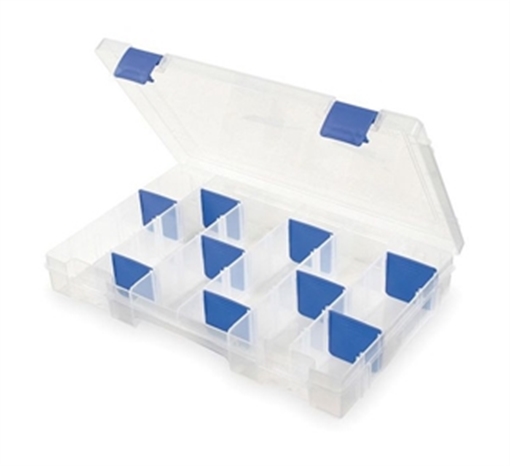 FLAMBEAU TUFF TAINER 6 PARTITIONS W/10 ZERUST DIVIDERS 4007