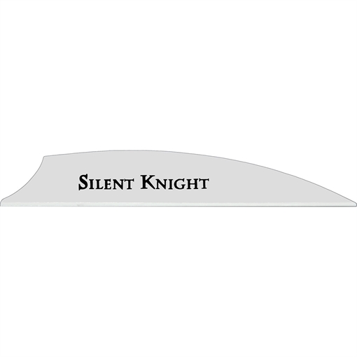 Flex Fletch Flex Fletch Silent Knight Vanes White 3 in. 36 pk. SILENT36-WHT