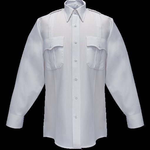 Flying Cross Command Long Sleeve Shirt w/ Zipper & Convertible Sport Collar 33W78Z 00 16.0 36/37