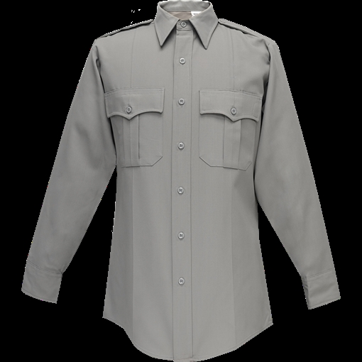Flying Cross Command Long Sleeve Shirt w/ Zipper & Convertible Sport Collar 33W78Z 01 16.0 34/35
