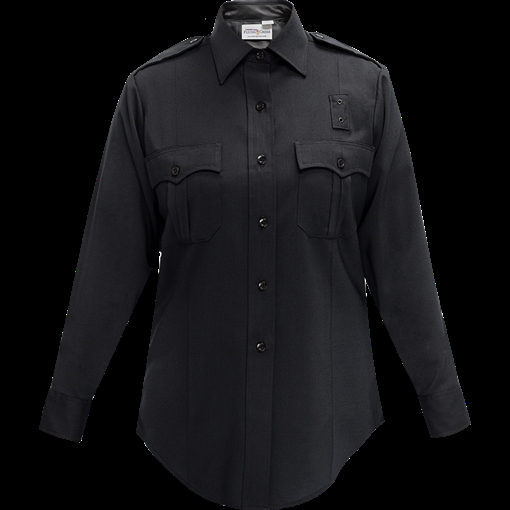Flying Cross Justice Women's Long Sleeve Shirt - LAPD Navy 107W84 86 44 REG