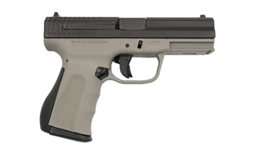 FMK Firearms 9C1G2, Semi-automatic, Striker Fired, Compact, 9MM, 3.87", Gray Frame, Black Slide, 10 Rounds, Fixed Sights, Polymer, Matte FMKG9C1G2SSC FMKG9C1G2TBSC