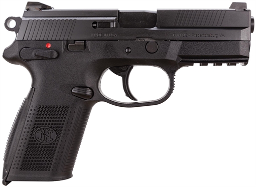 FN FNX 9mm Luger 17+1 4" Black Steel Barrel, Matte Black Serrated Steel Slide, Matte Black Polymer Frame w/Picatinny Rail, Black Interchangeable Backstrap Grip, Ambidextrous 66822