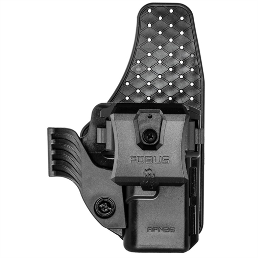 Fobus Handgun Holster OWB Paddle IWB Clip Wing & Sweatguard Appendix for Glock 26 & 27 Gen 1-4 Black Ambi APN26JPWG