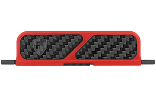 Fortis Manufacturing, Inc. Billet Dust Cover, Fits AR-15, Red AR15DstCvr-CF-RED