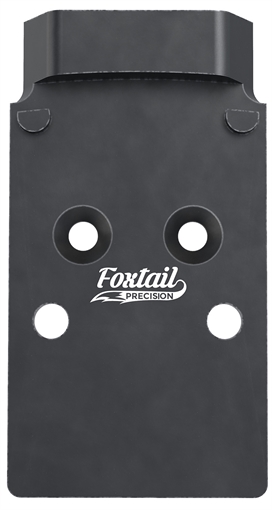 Foxtail Precision Red Dot Adapter Plate for Optics-Ready Pistol Black Anodized CZ P10 100001