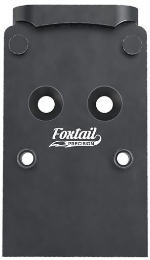 Foxtail Precision Red Dot Adapter Plate for Optics-Ready Pistol Black Anodized Glock MOS 100006