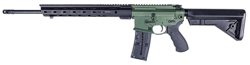 Franklin Armory F17 L 17 WSM 10+1 20" Black Precision Barrel, OD Green Aluminum w/M-LOK & Picatinny Rail Receiver, Black Bravo C Stock 00-10063-ODG