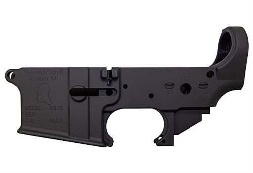 FRANKLIN ARMORY FAI-15 BINARY MARKED FORGED LOWER RECIEVER 0020001BLK 00-20001-BLK