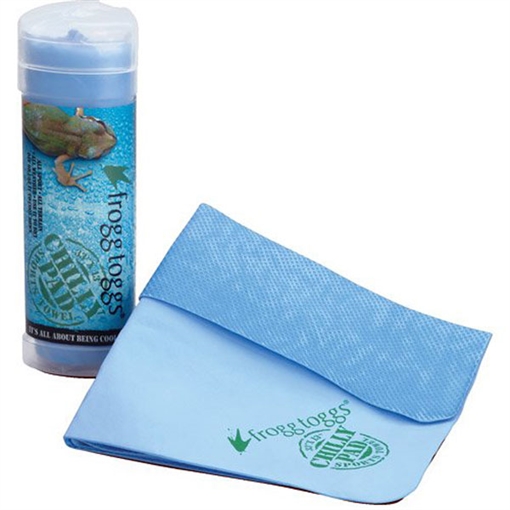 FROGG TOGGS CHILLY PAD COOL TOWEL SKY BLUE CP100-02