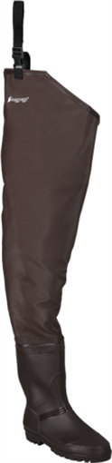 FROGG TOGGS RANA PVC LUG SOLE HIP WADER BRN SIZE 9 2RN311-304-090