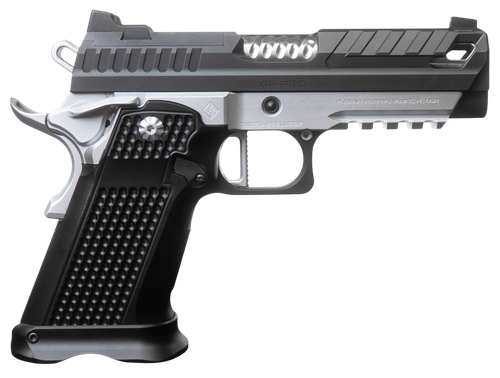 Fusion XP Pro Exclusive 9mm 4" Ported Bull Barrel Steel Optic Cut/Serrated/Vent Cut Slide Aluminum Grip RMR Footprint 17 rd