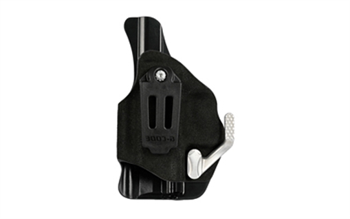 G-Code Phenom Commando, IWB Holster, Left Hand, Kydex, Black, Fits Glock 43X with Rail PHCO-186-LH-BK