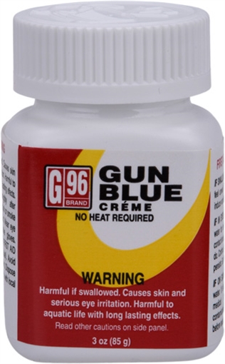 G96 CASE PACK OF 12 GUN BLUE CREME 3OZ. BLISTER PACKED 1064