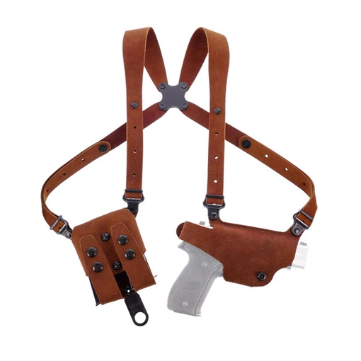 Galco Classic Lite 2.0 Shoulder System Holster for Springfield XD-S with 3.3" Barrel Natural RH CL2-662