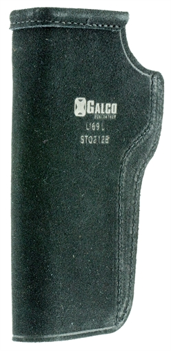Galco Stow-N-Go IWB Black Leather Belt Clip Fits 1911 5" Barrel Right Hand STO212B