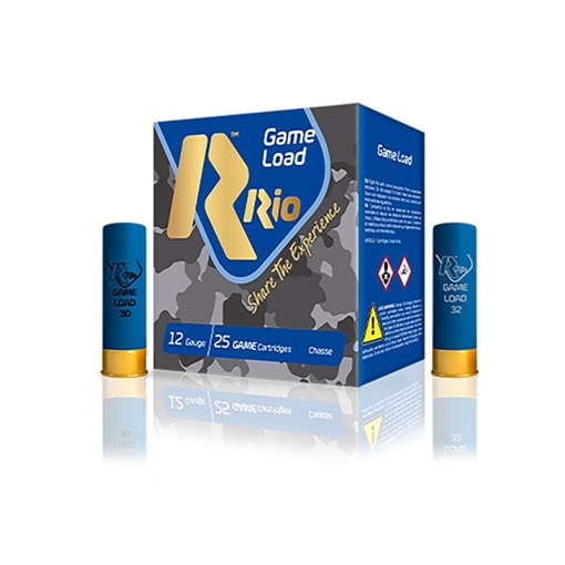 Rio Outdoors Corp. GAME LOAD 12 GAUGE 2-3/4'' 1-1/8OZ #6 SHOT 25/BOX SG326