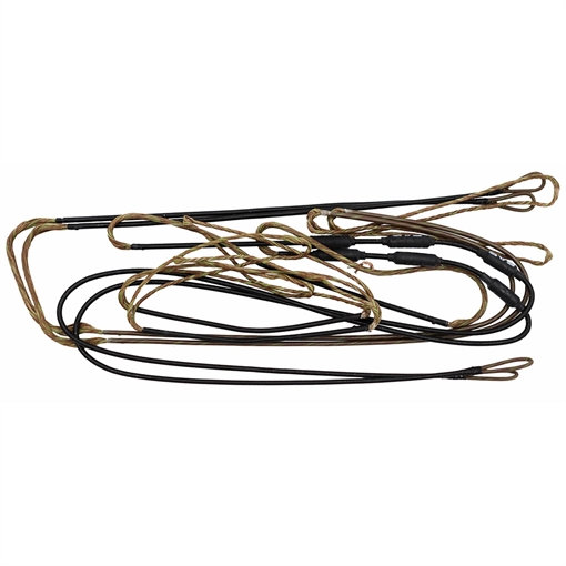 GAS Ghost XV String and Cable Set Camo w/ Black Serving Bowtech Revolt GXVCRVLT