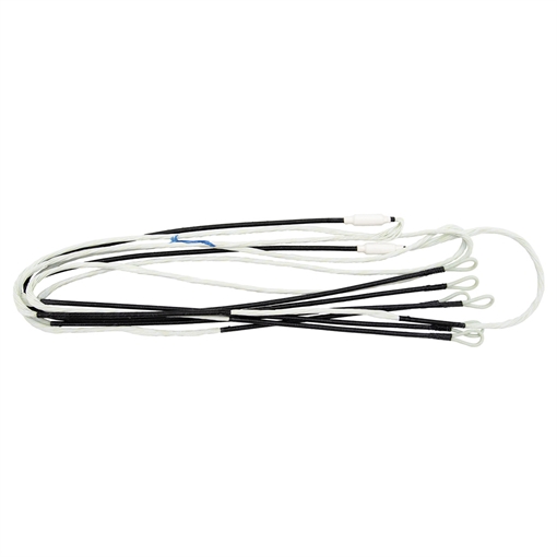 GAS Bowstrings GAS Ghost XV String and Cable Set White w/ Black Serving Bowtech Reckoning 38 GXVRKN38