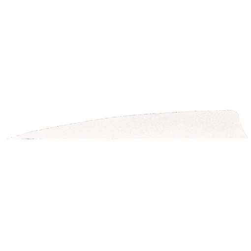 Gateway Gateway Shield Cut Feathers White 5 in. RW 50 pk. 500RSSFW-50