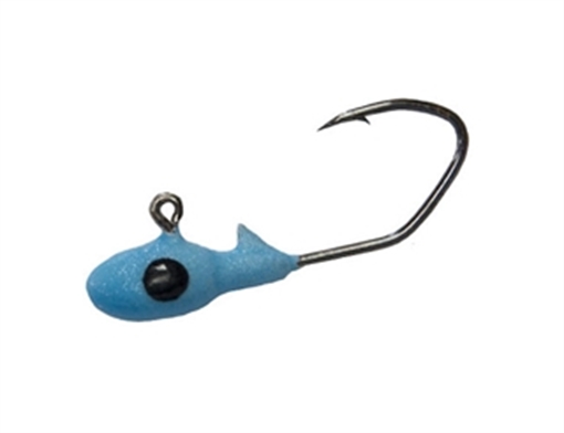 GENE LAREW 1/16 SICKLE JIG 10PK WHT BG116OBS43-10