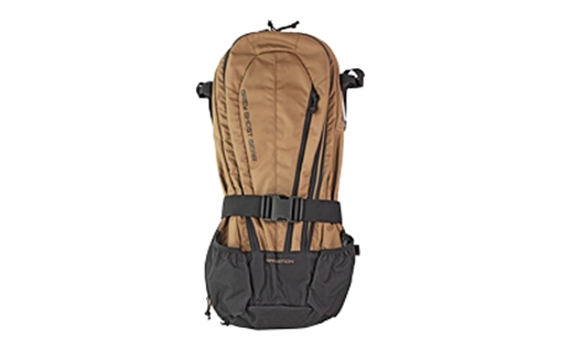 Grey Ghost Gear Apparition SBR Bag, Backpack, Can Fit a 10.5" or Shorter SBR, Black/Brown, 27"H Without Extended Bottom/33"H With Extended Bottom X 12"W X 4"D GTG5874-14-2