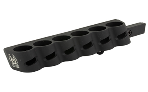 GG&G, Inc. Side Saddle, Fits Beretta 1301, 6 Round, Anodized Finish, Black GGG-2724