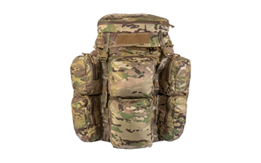 Grey Ghost Gear Bar-5200, Ruck Sack, Constructed from 500 Denier Cordura Nylon, 5200 Cubic Inches, Consists of Eight Exterior Pouches Plus a Claymore Pocket on the Top of the Flap with an Additional Zippered Mesh Pocket Underneath, MultiCam 6205-5