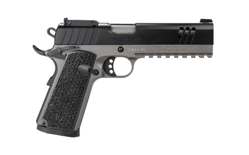 Girsan MC1911S Influencer X 38 Super, 5" Barrel, Tungsten Frame, Black Slide/Grip, Optic Ready, 9rd
