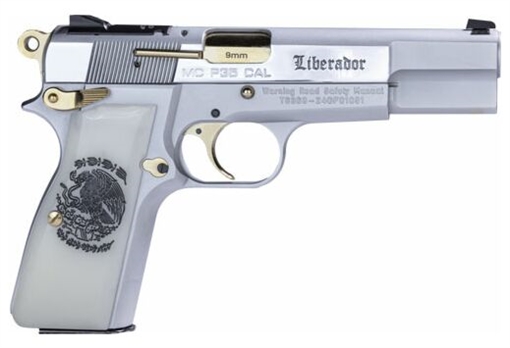 EAA Girsan MC P35 California Liberador Handgun 9mm Luger 10rd Magazine 4.87" Barrel Optic Ready Polished Finish 390458