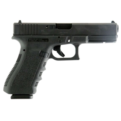 Glock 17 Gen 3 Handgun 9mm Luger 17/rd Magazines(2) 4.49" Barrel Black Austria REFURBISHED PR17509