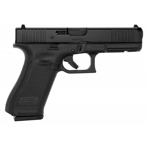 Glock 17 Gen 5 Handgun 9mm Luger 17/rd Magazines(3) 4.49" Barrel Black Night Sights 5.5lb Trigger USA UA1750703