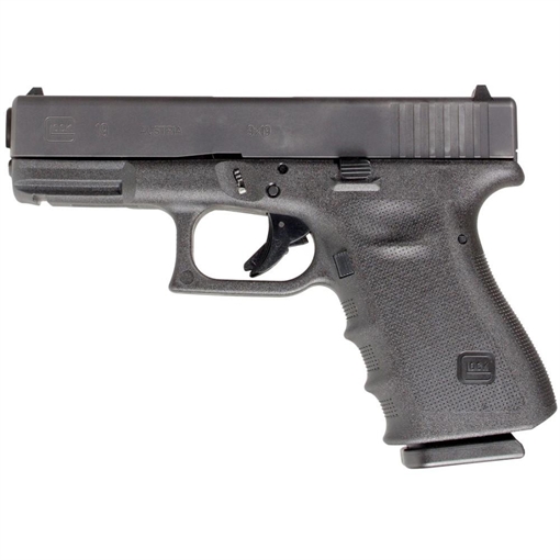 Glock 19 Gen 3 Compact Handgun 9mm Luger 10/rd Magazines (2) 4.02" Barrel Black RTF Austria PT1950201