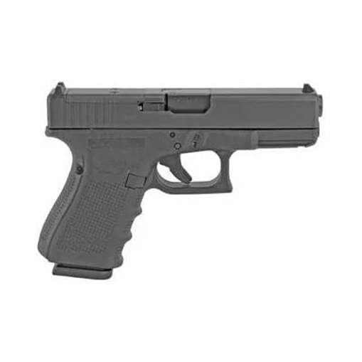 Glock 19 Gen 4 MOS Compact Handgun 9mm Luger 10/rd Magazines (3) 4" Barrel Black USA UG1950201MOS