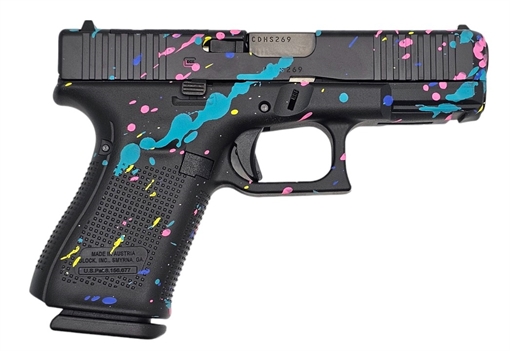 GLOCK 19 GEN5 SPLATTER 15RD 195S203HPSPLAT