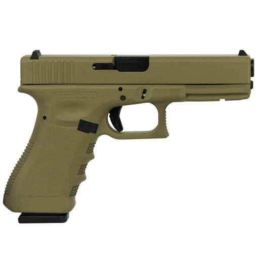 Glock 22 Gen 3 Custom "FDE" Handgun .40 S&W 15/rd Magazines (2) 4.49" Barrel Austria PI2250203 MODFDE