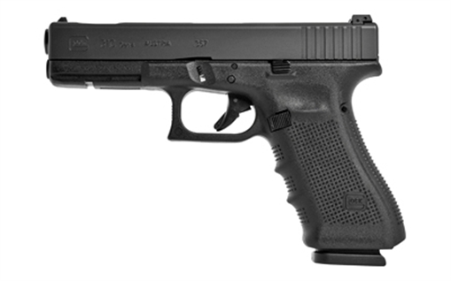 GLOCK 31C Gen 4, Striker Fired, Semi-automatic, Polymer Frame Pistol, Full Size, 357 Sig, 4.49" Barrel, Matte Finish, Black, Fixed Sights, 15 Rounds, 3 Magazines PG3159203