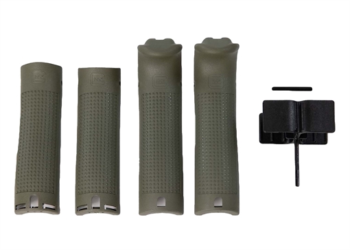 Glock Backstrap/Beavertail Set Battlefield Green Polymer 39841