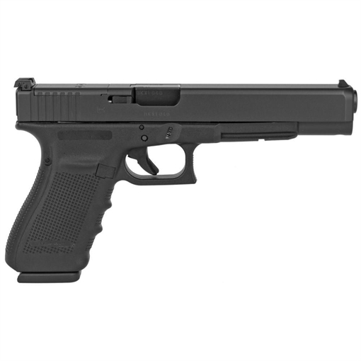 Glock 40 Gen 4 MOS Competition Handgun 10mm 15/rd Magazines (3) 6.02" Barrel Black Adjustable Sights USA REFURBISHED UR40501MOS