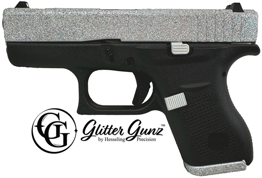 GLOCK 42 380ACP 3.25 GLITTER GUN DIAMOND UI4250201DIA