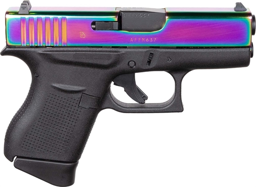 GLOCK 43 9MM 6RD RAINBOW DAV-12465