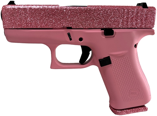 GLOCK 43X 9MM GLITTER GUNZ BUBBLE GUM PX4350201GUM